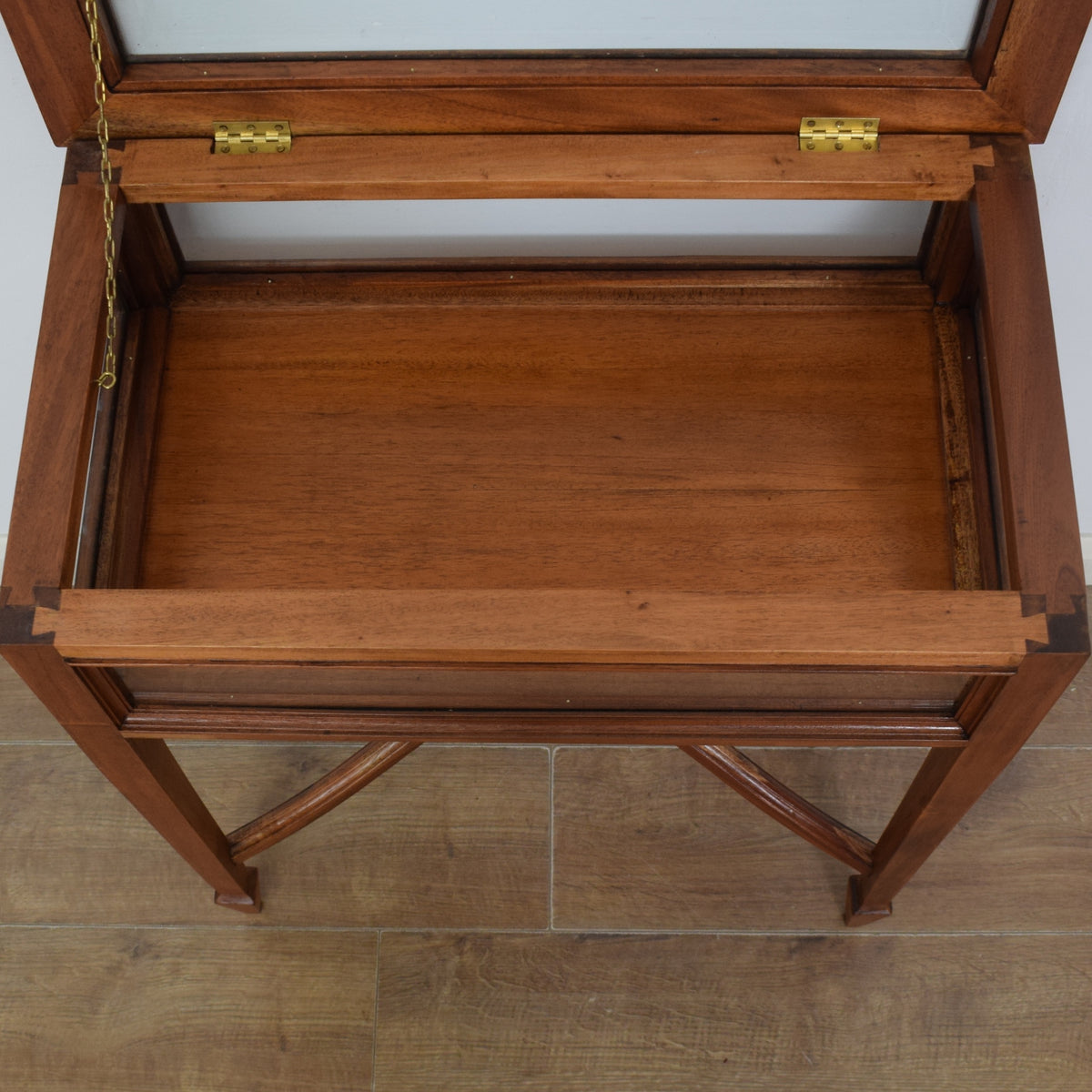 Restored Mahogany Display Case