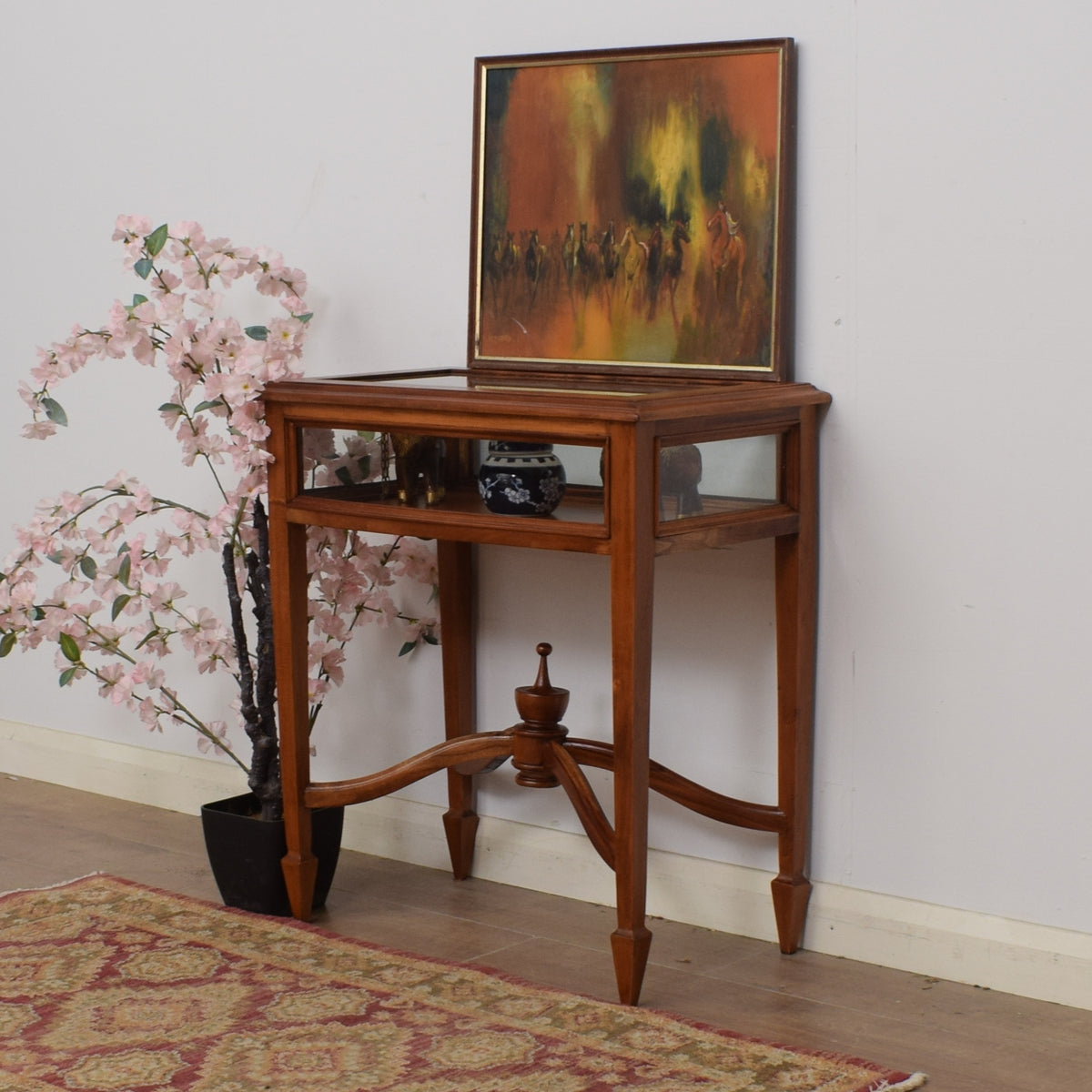 Restored Mahogany Display Case