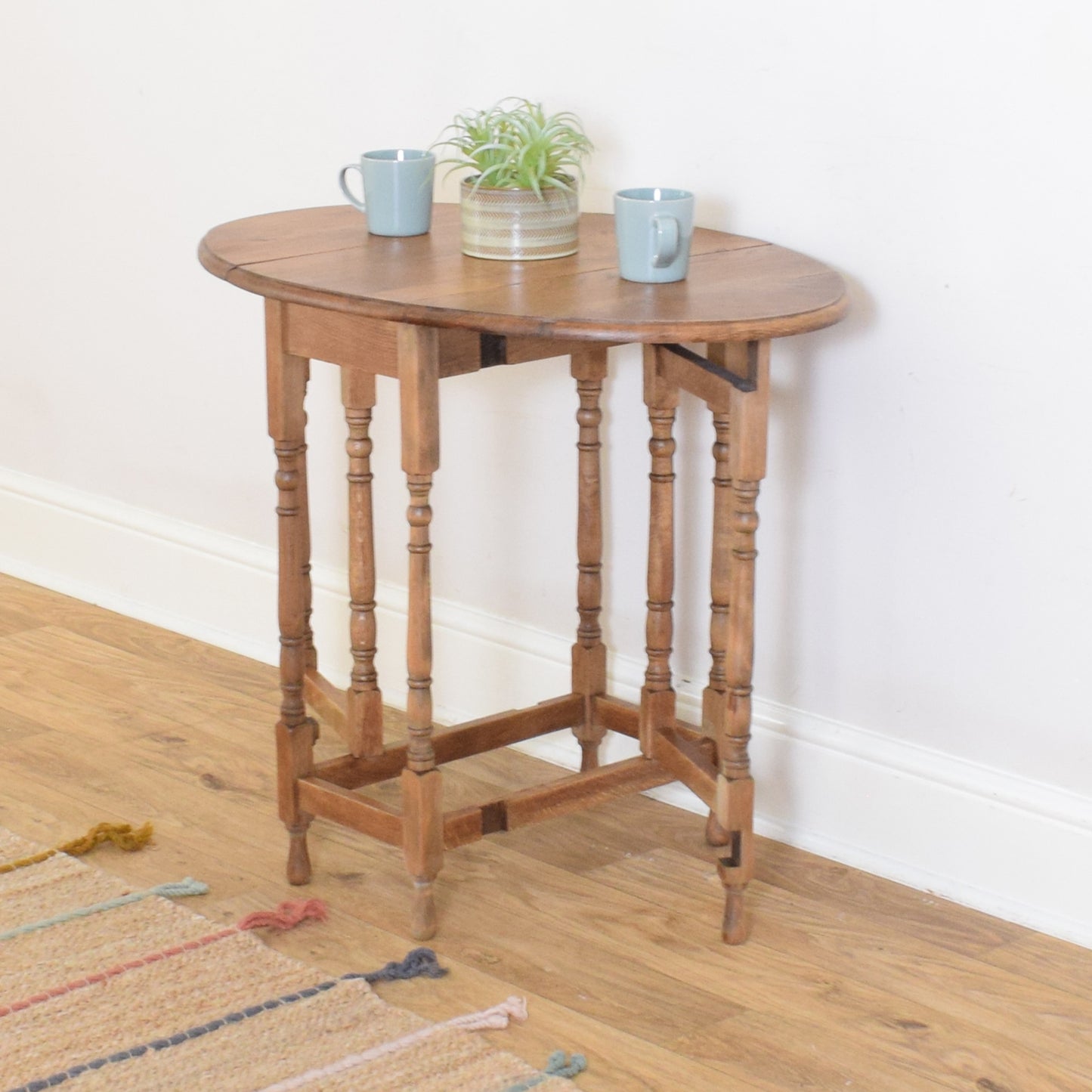 Restored Small Drop-leaf table