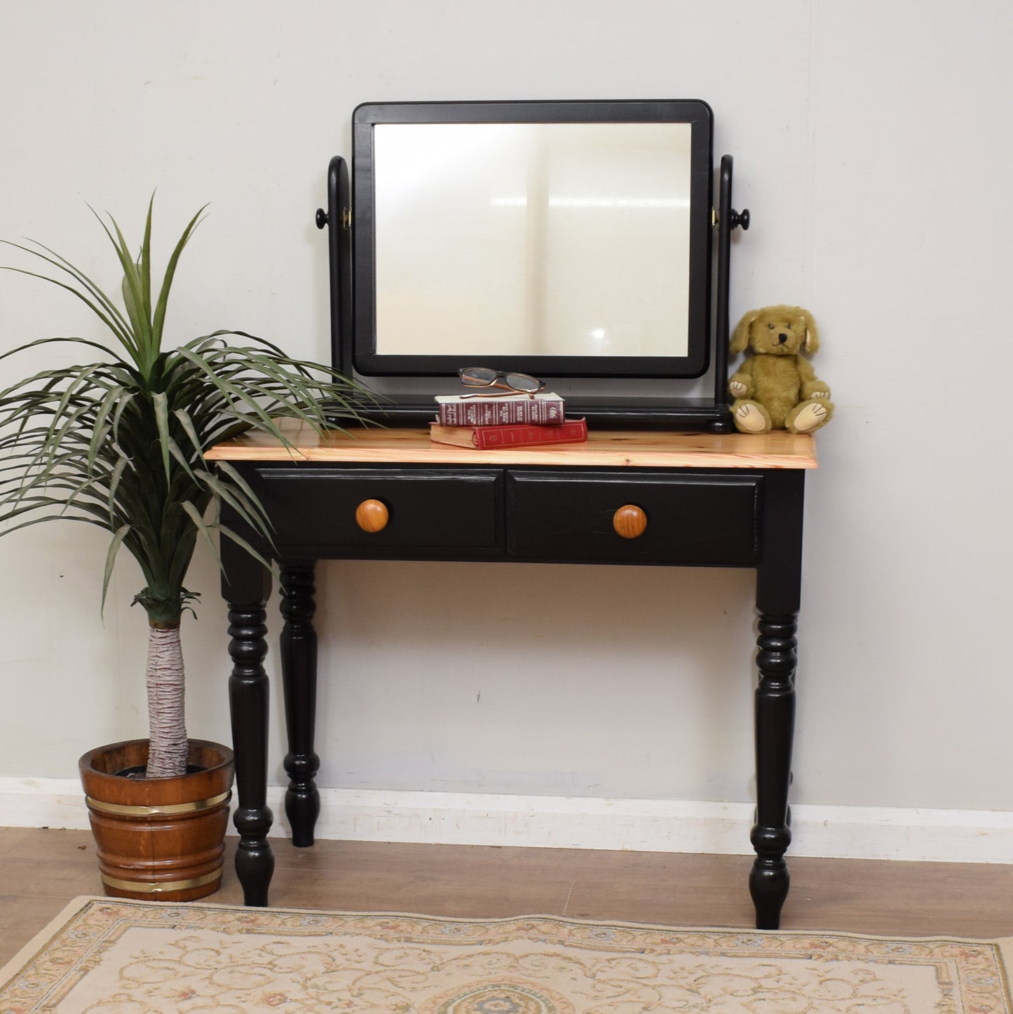 Painted Pine Dressing Table