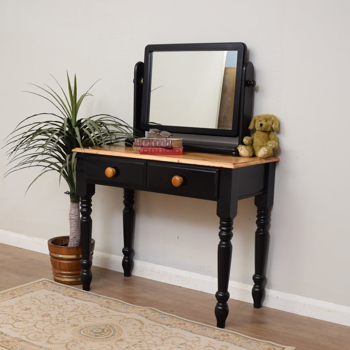 Painted Pine Dressing Table