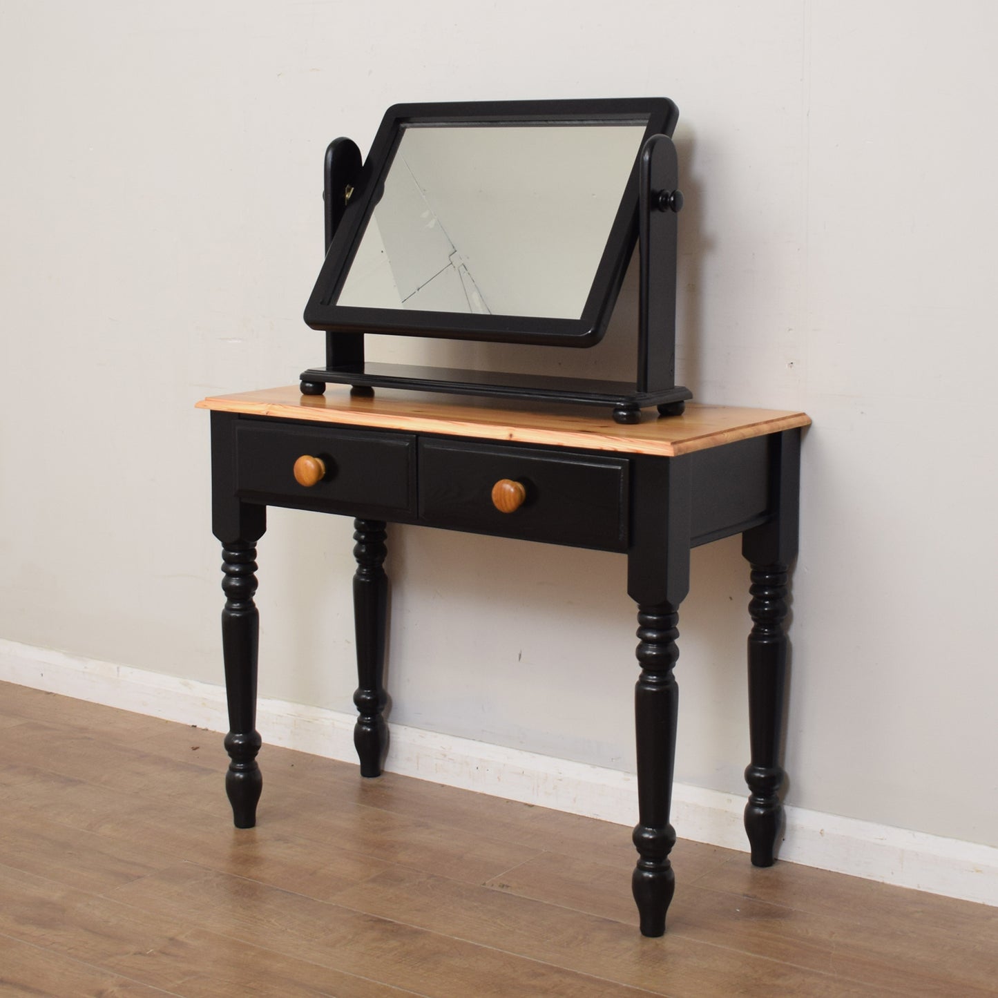 Painted Pine Dressing Table