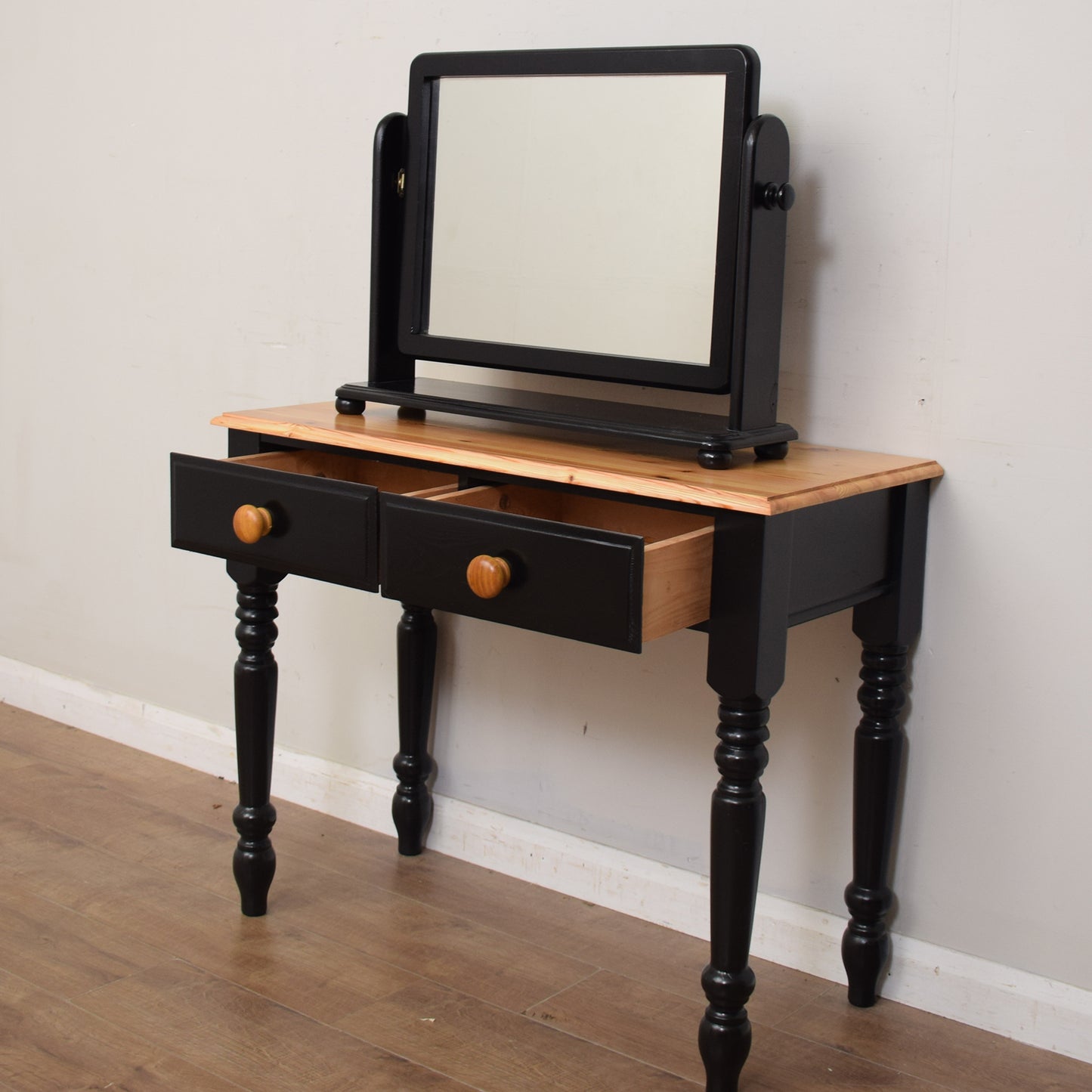 Painted Pine Dressing Table