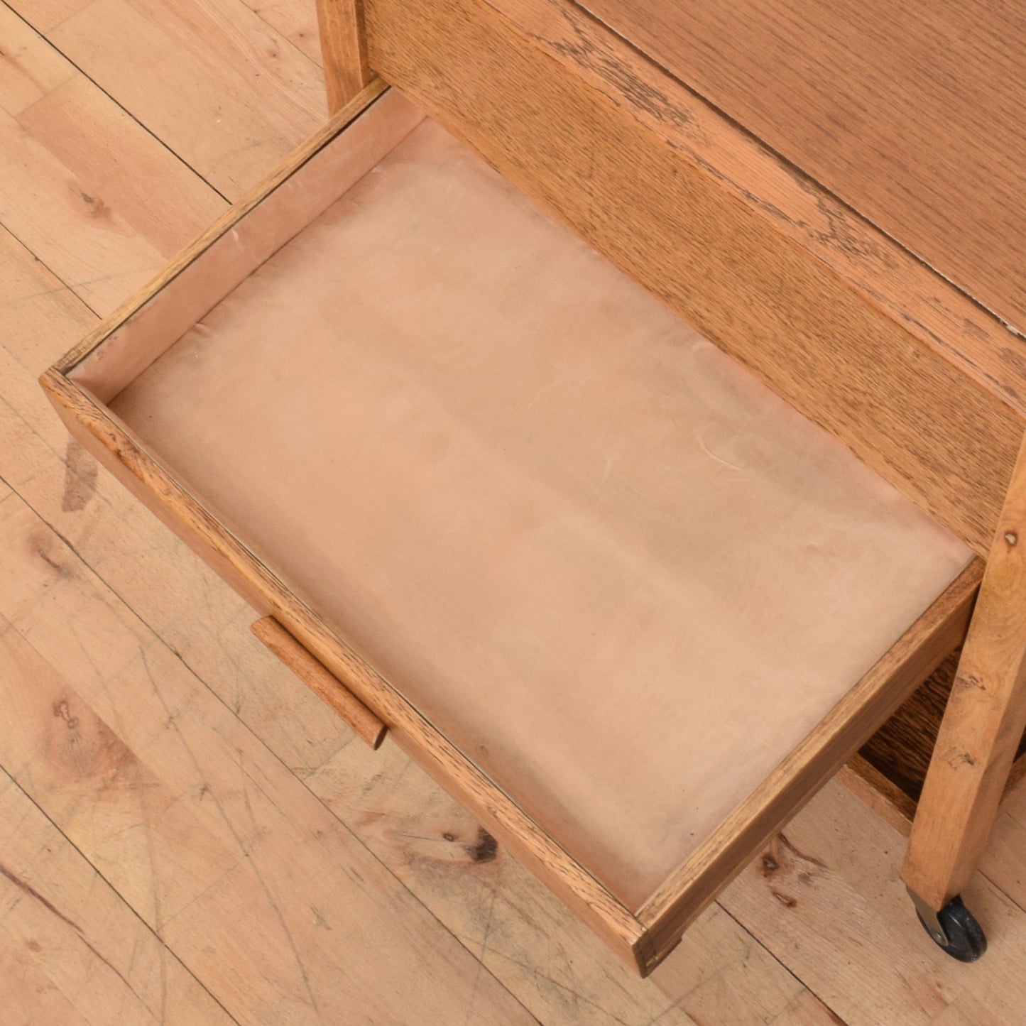 Restored Oak Sewing Box