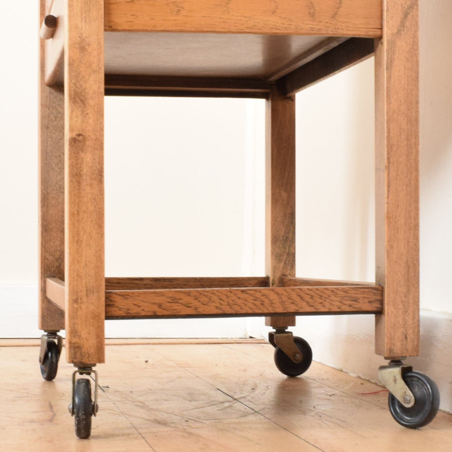 Restored Oak Sewing Box