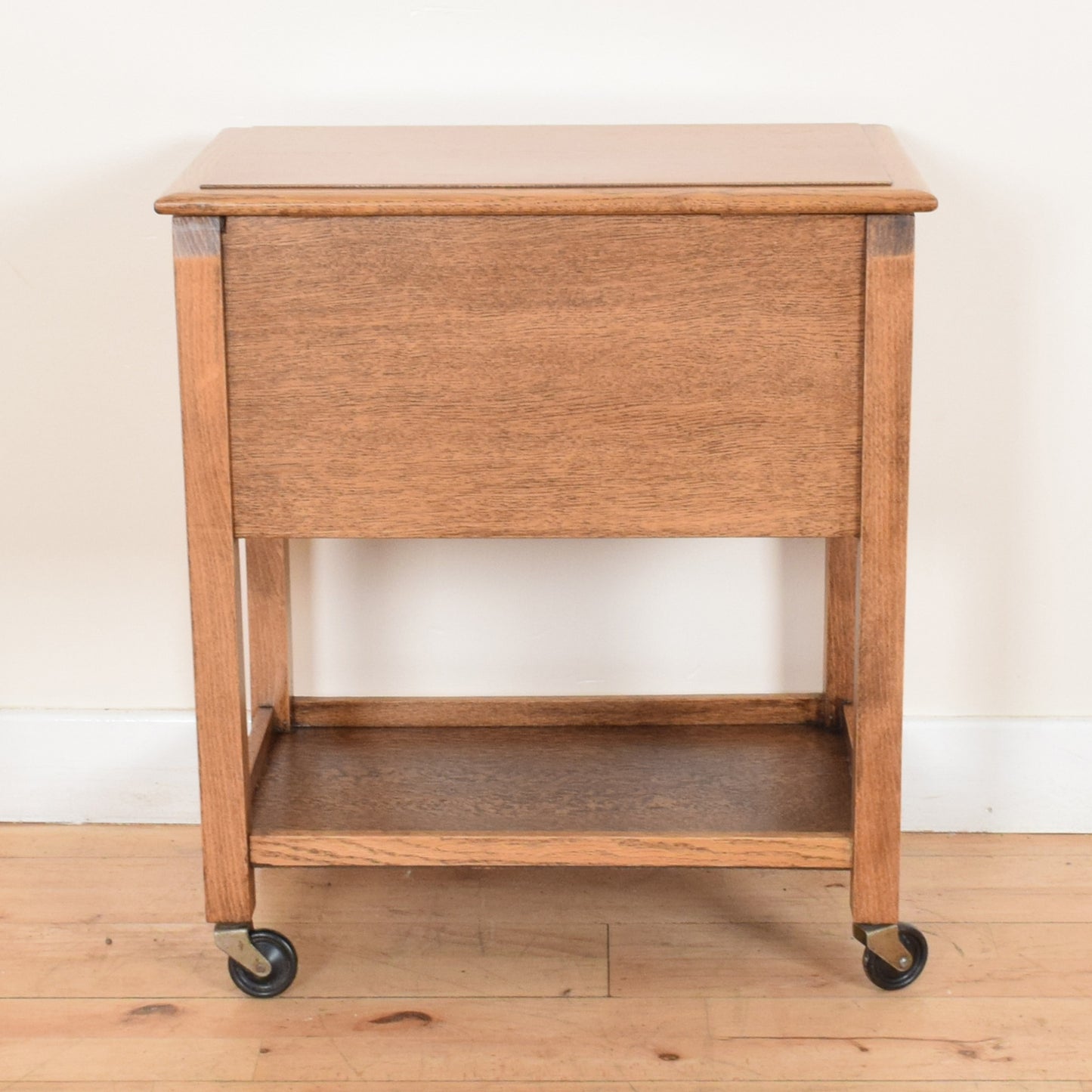 Restored Oak Sewing Box