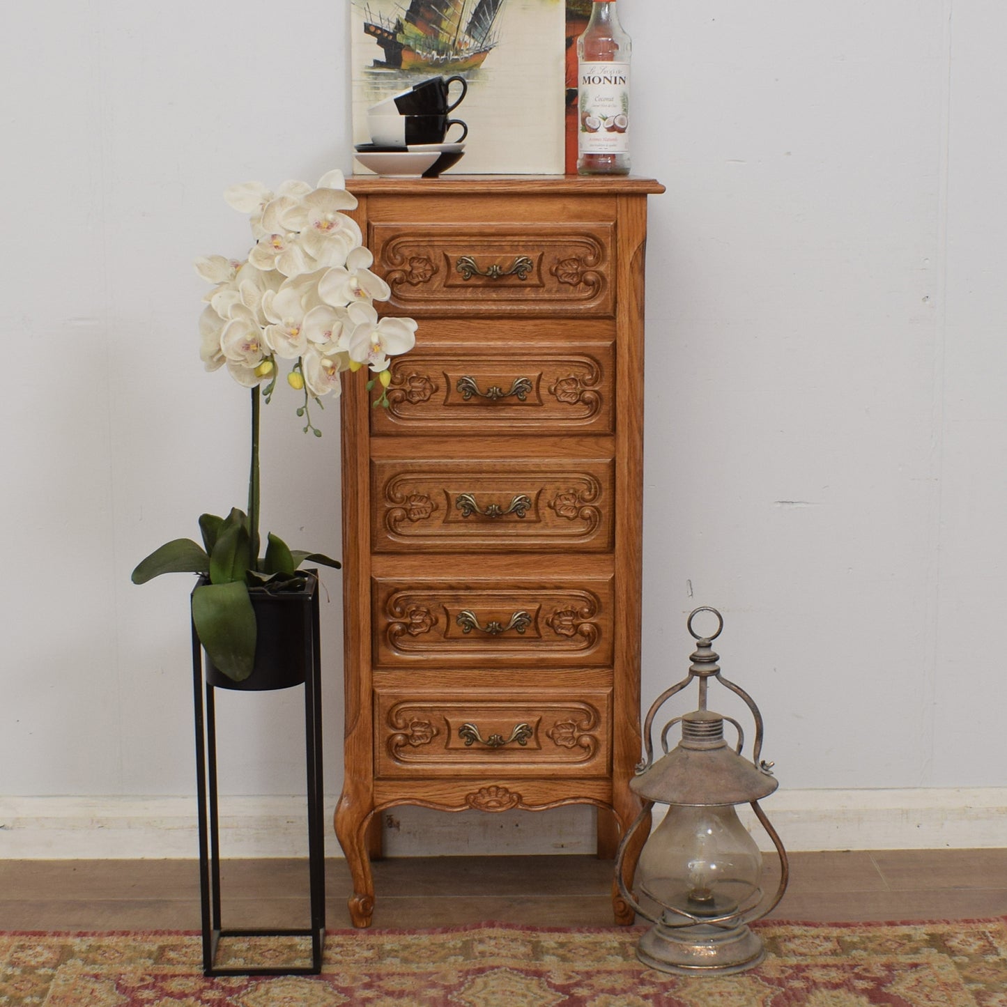 Slim French Chest of Drawers
