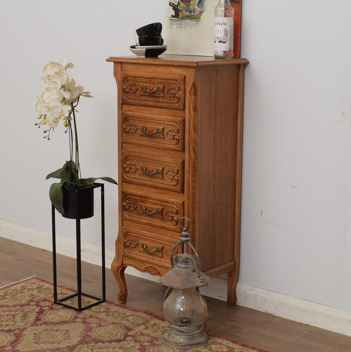 Slim French Chest of Drawers