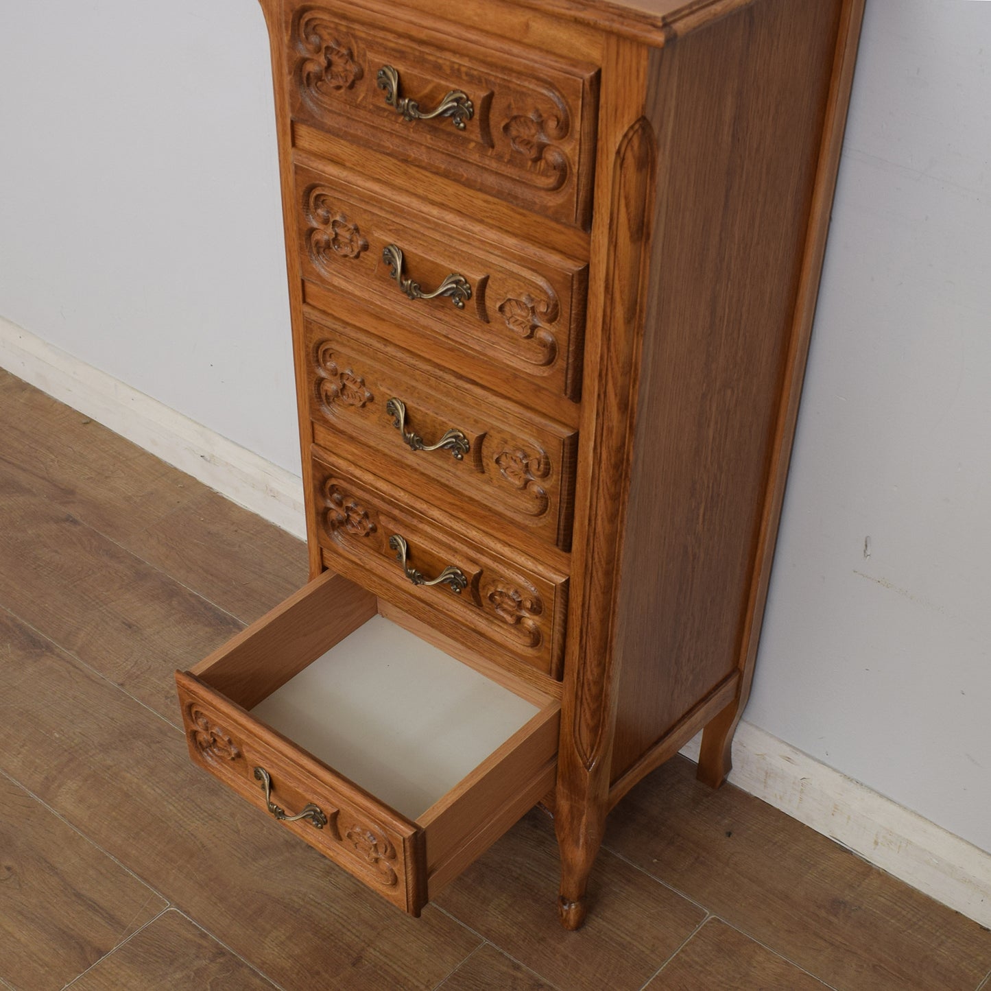 Slim French Chest of Drawers