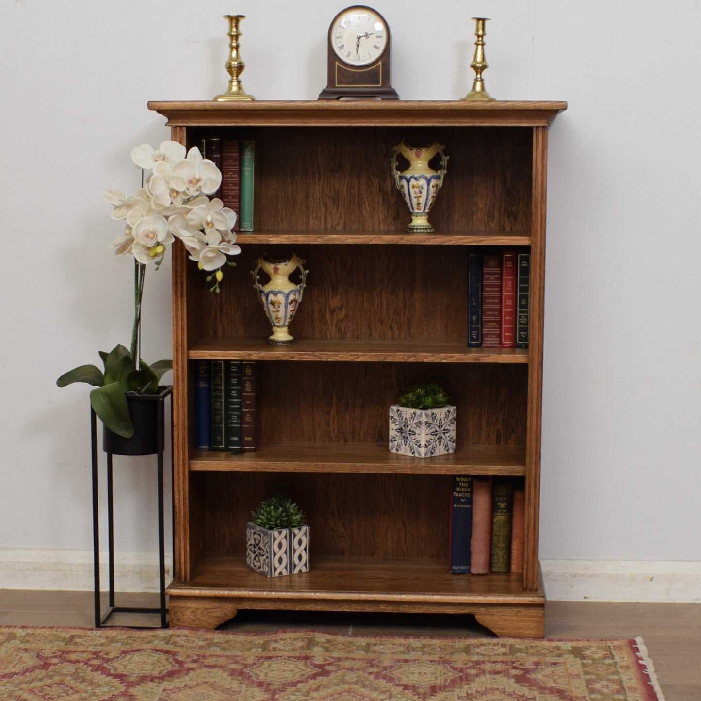 Restored Oak Bookcase