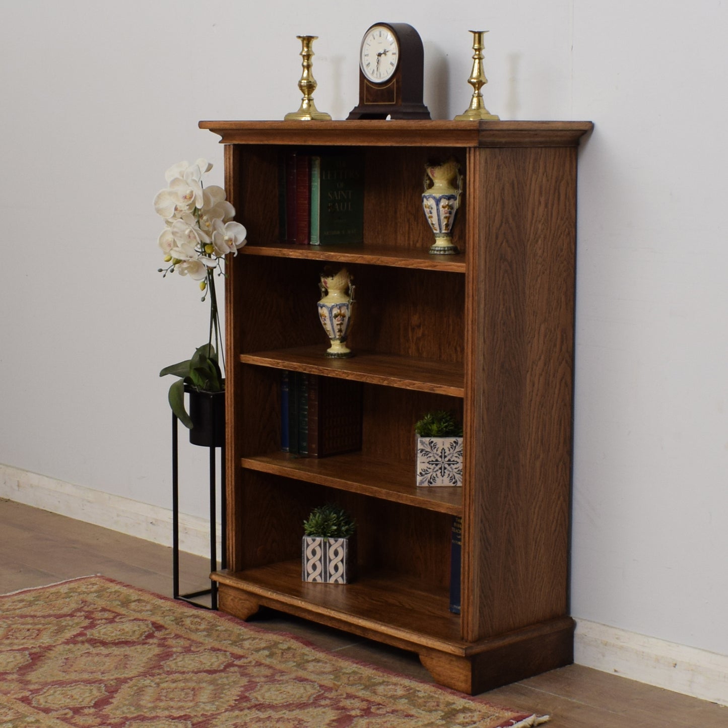 Restored Oak Bookcase