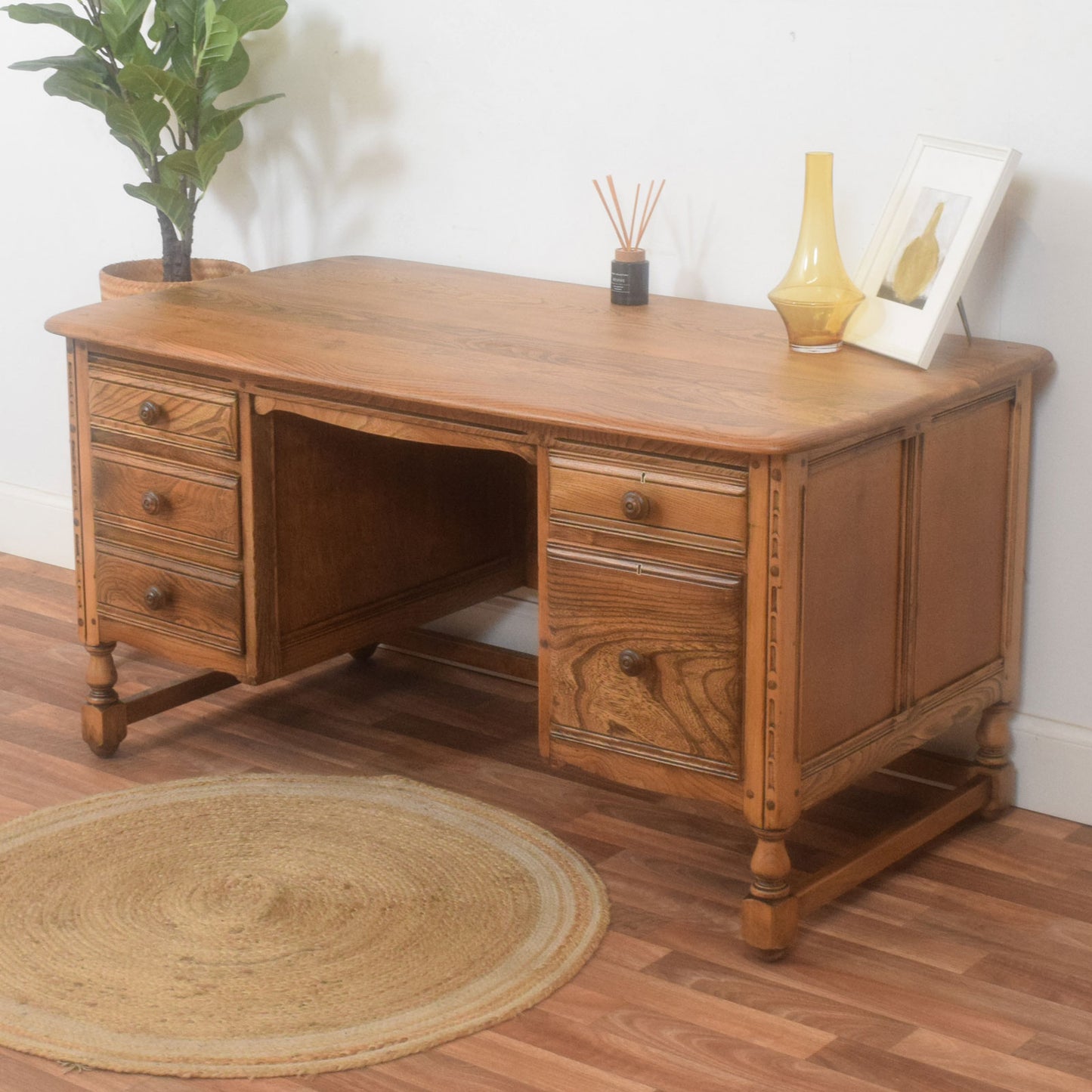 Ercol Pedestal Desk