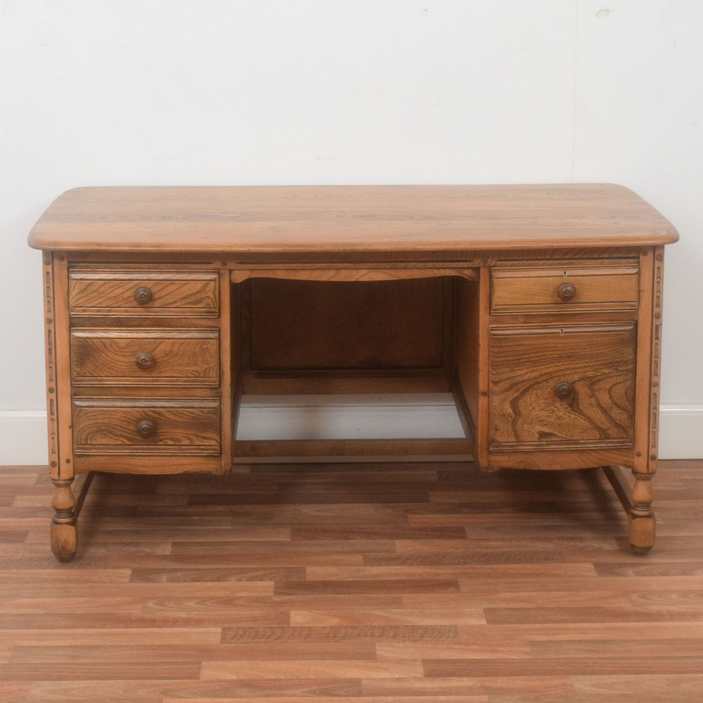 Ercol Pedestal Desk