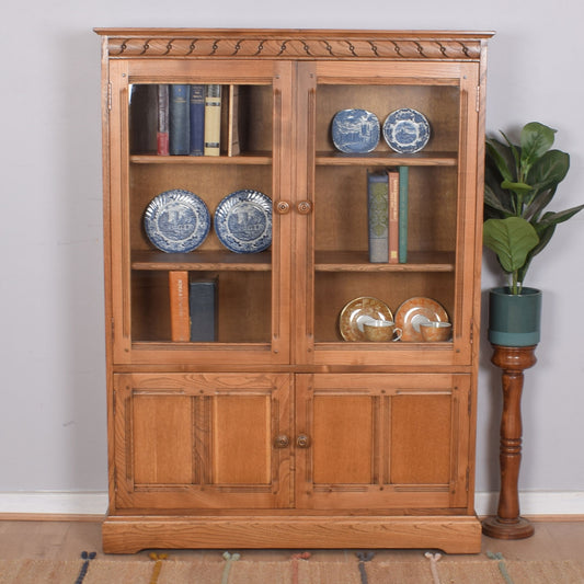 Ercol Glazed Cabinet