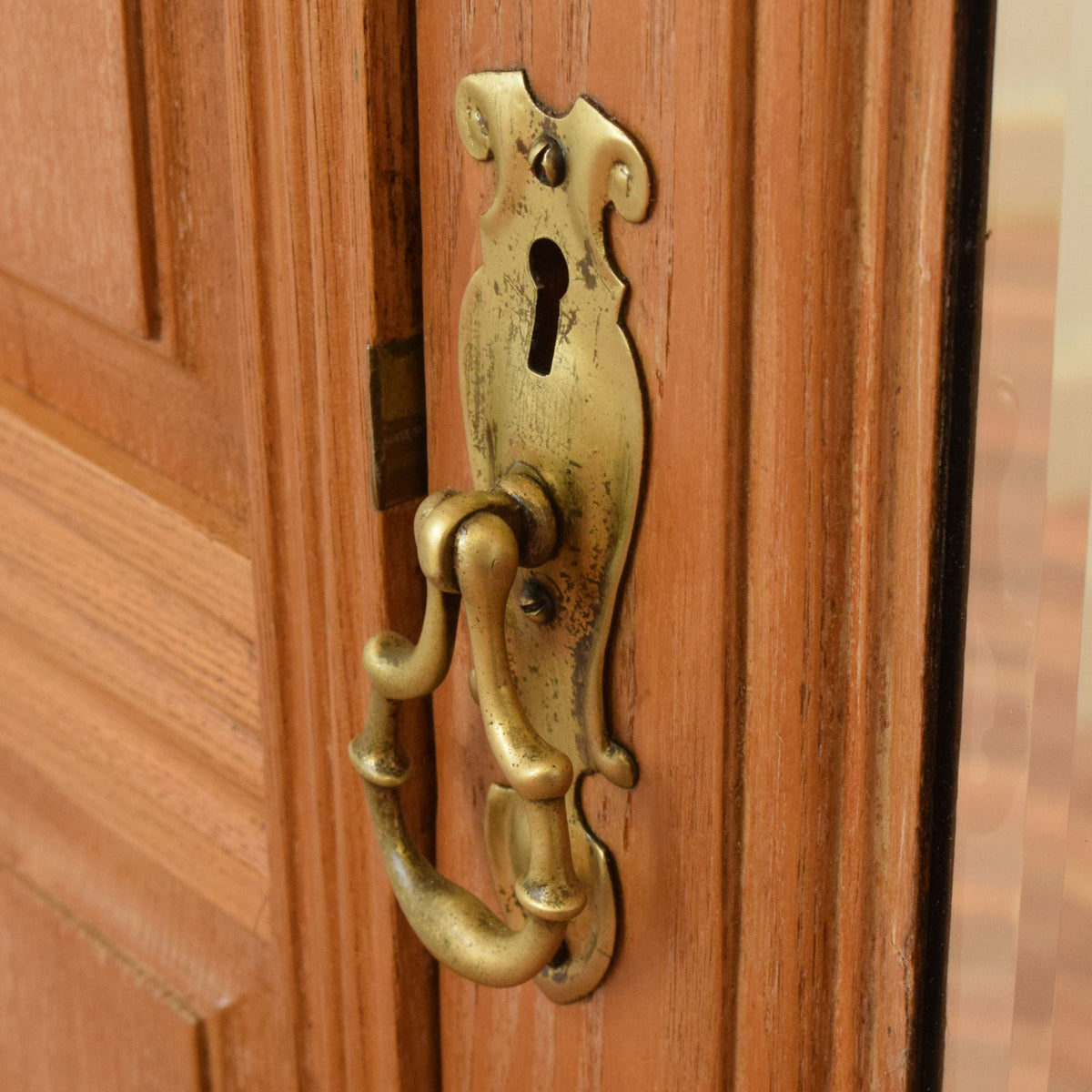 Carved Oak Hallrobe