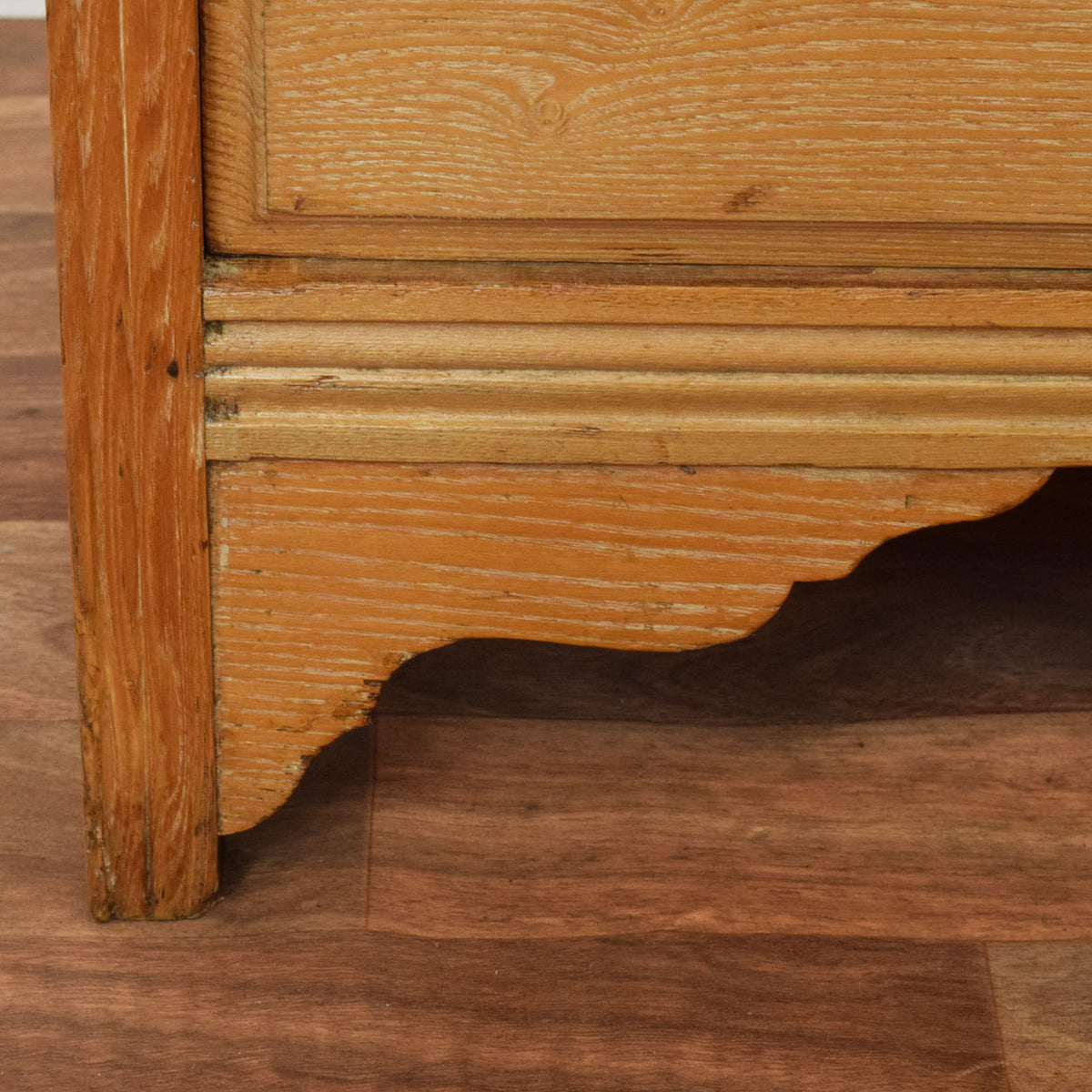 Carved Oak Hallrobe