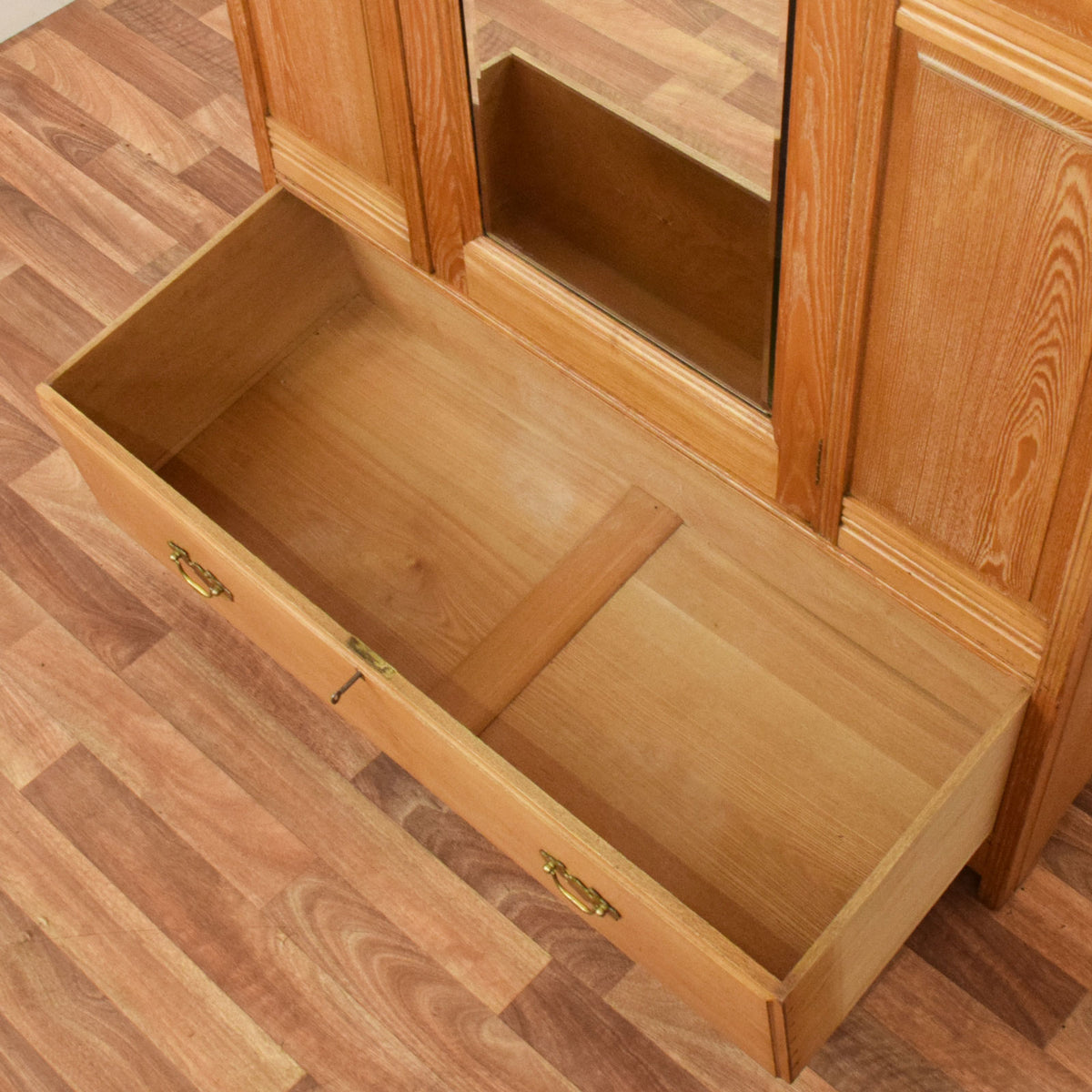 Carved Oak Hallrobe