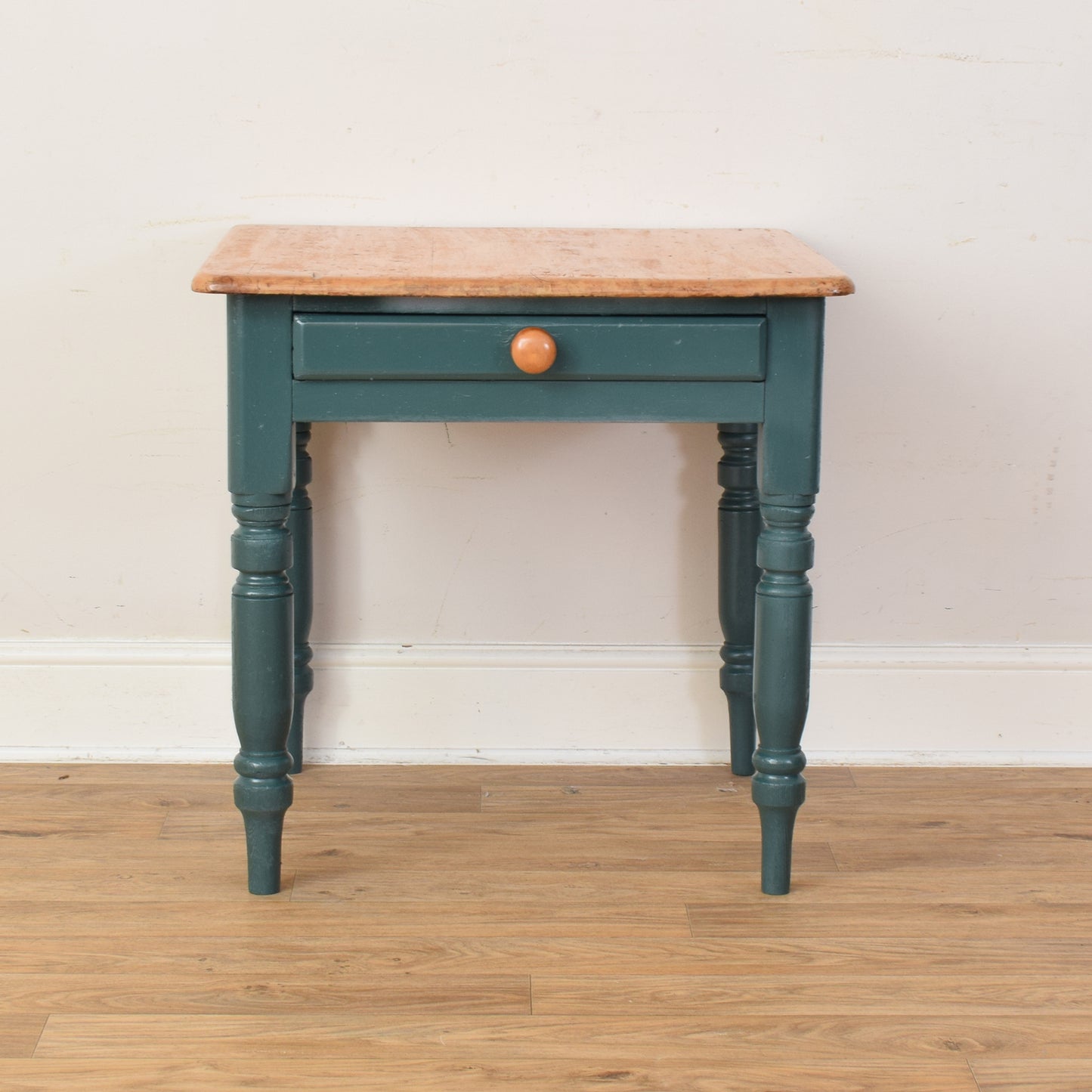 Pine Table And Two Chairs