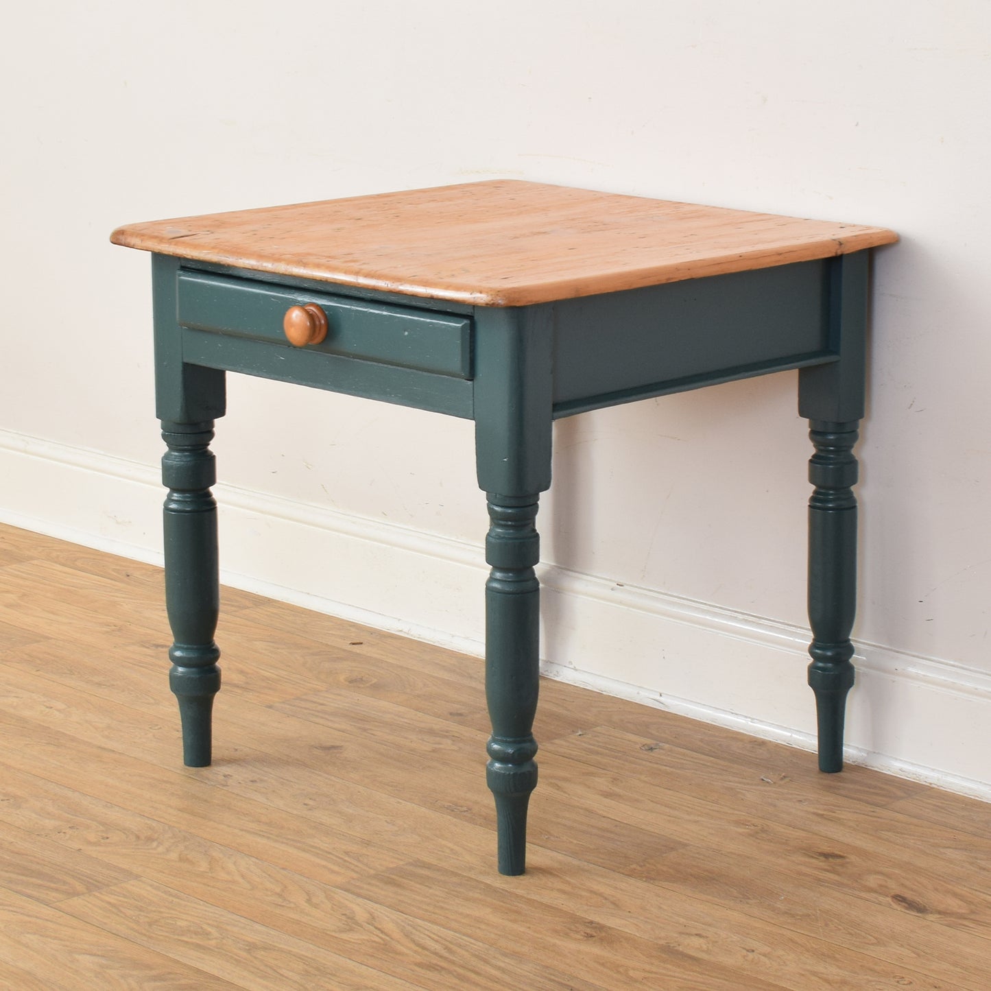 Pine Table And Two Chairs