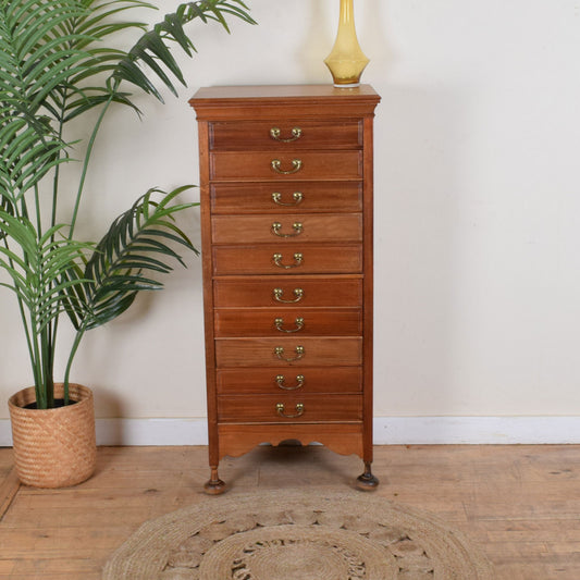 Tall Sheet Music Cabinet