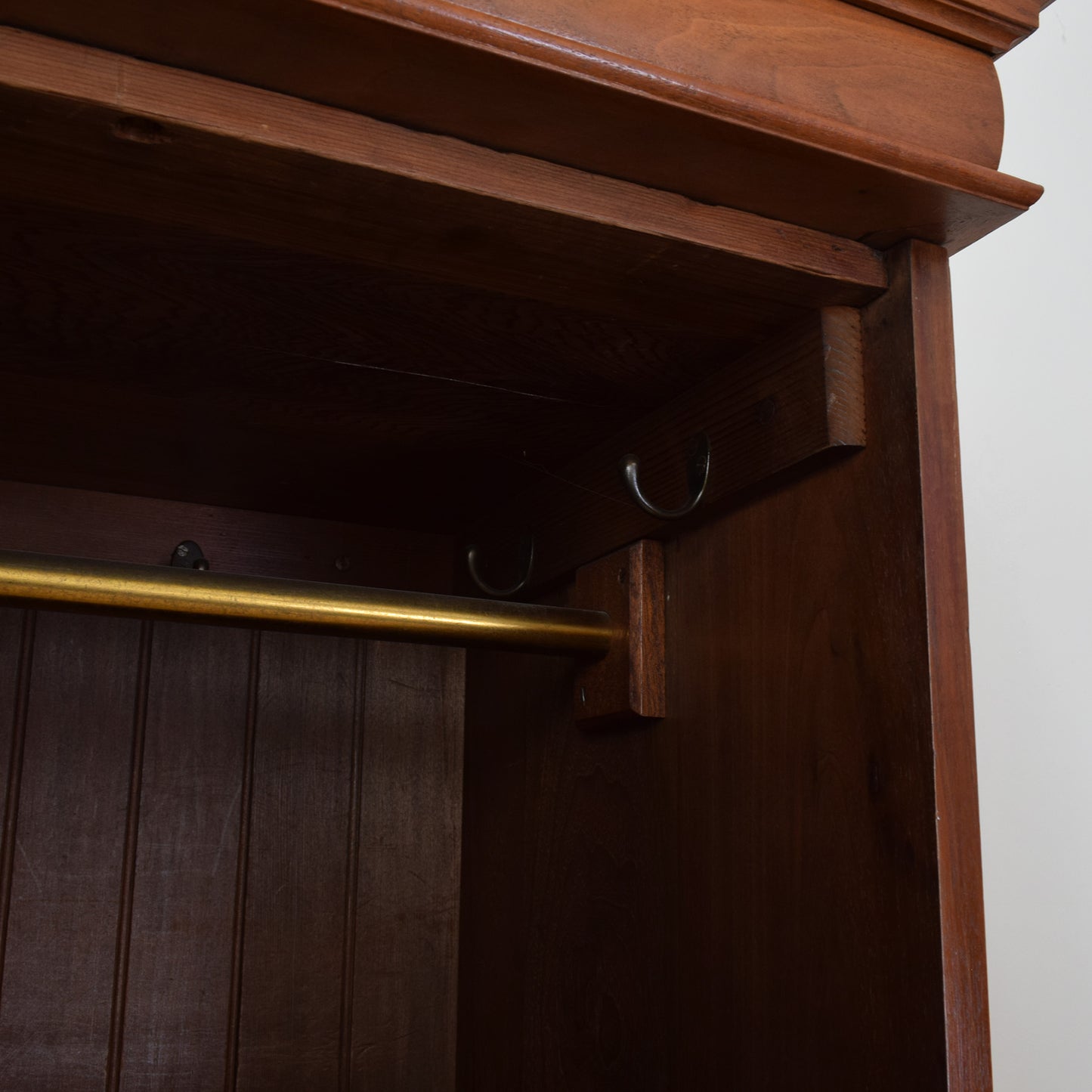 Large Edwardian Mahogany Wardrobe