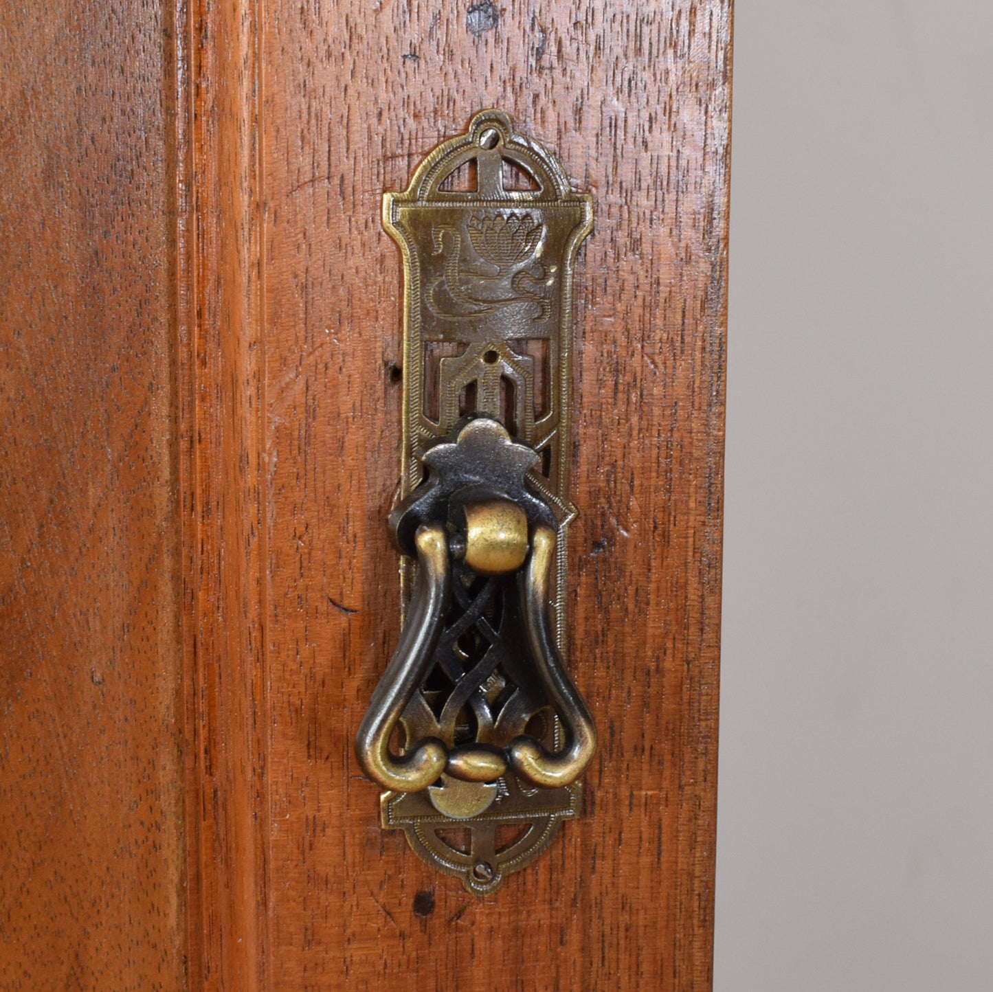 Large Edwardian Mahogany Wardrobe