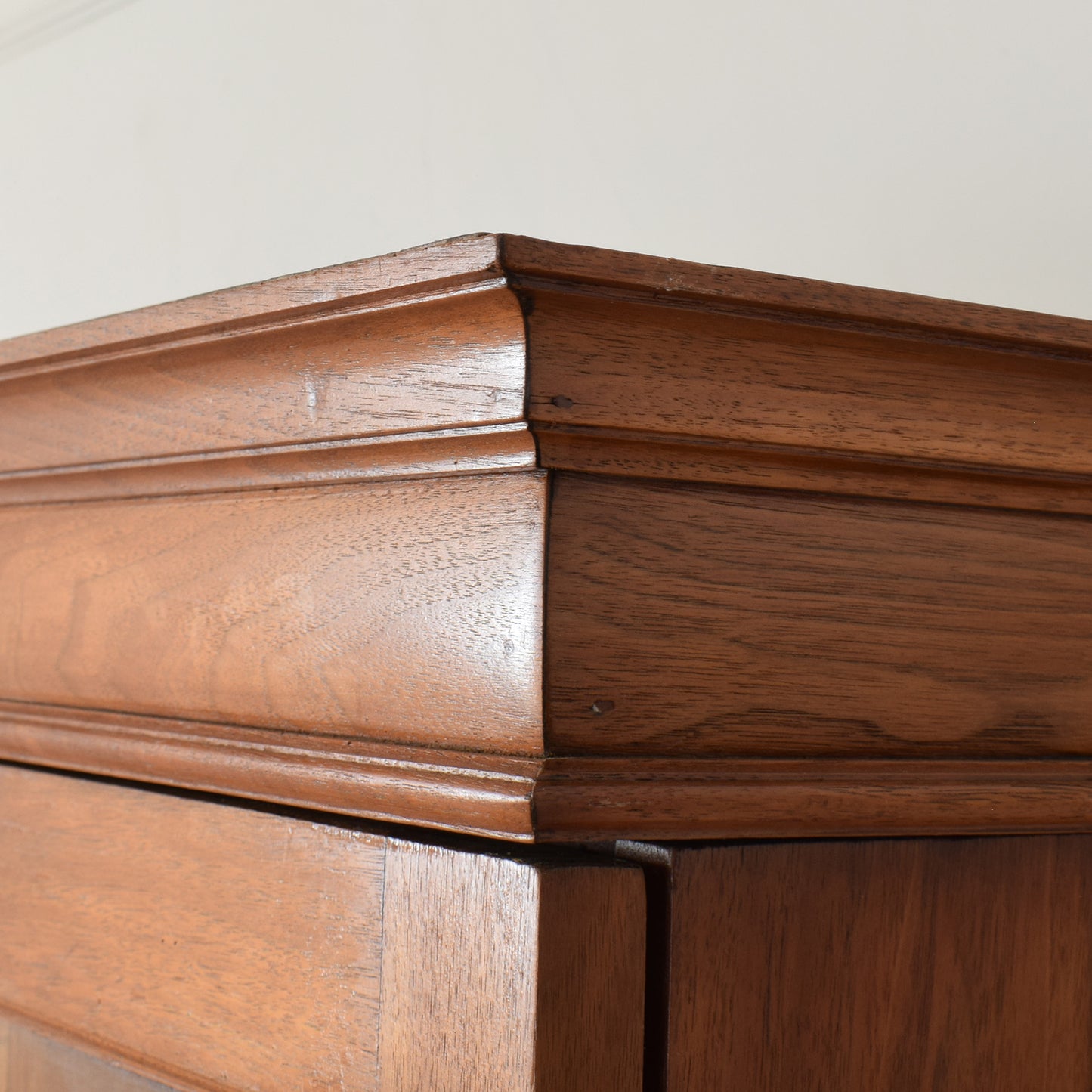 Large Edwardian Mahogany Wardrobe