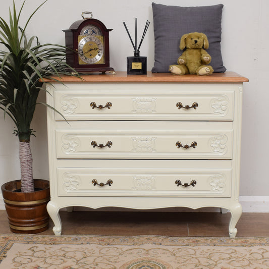 Painted French Chest of Drawers