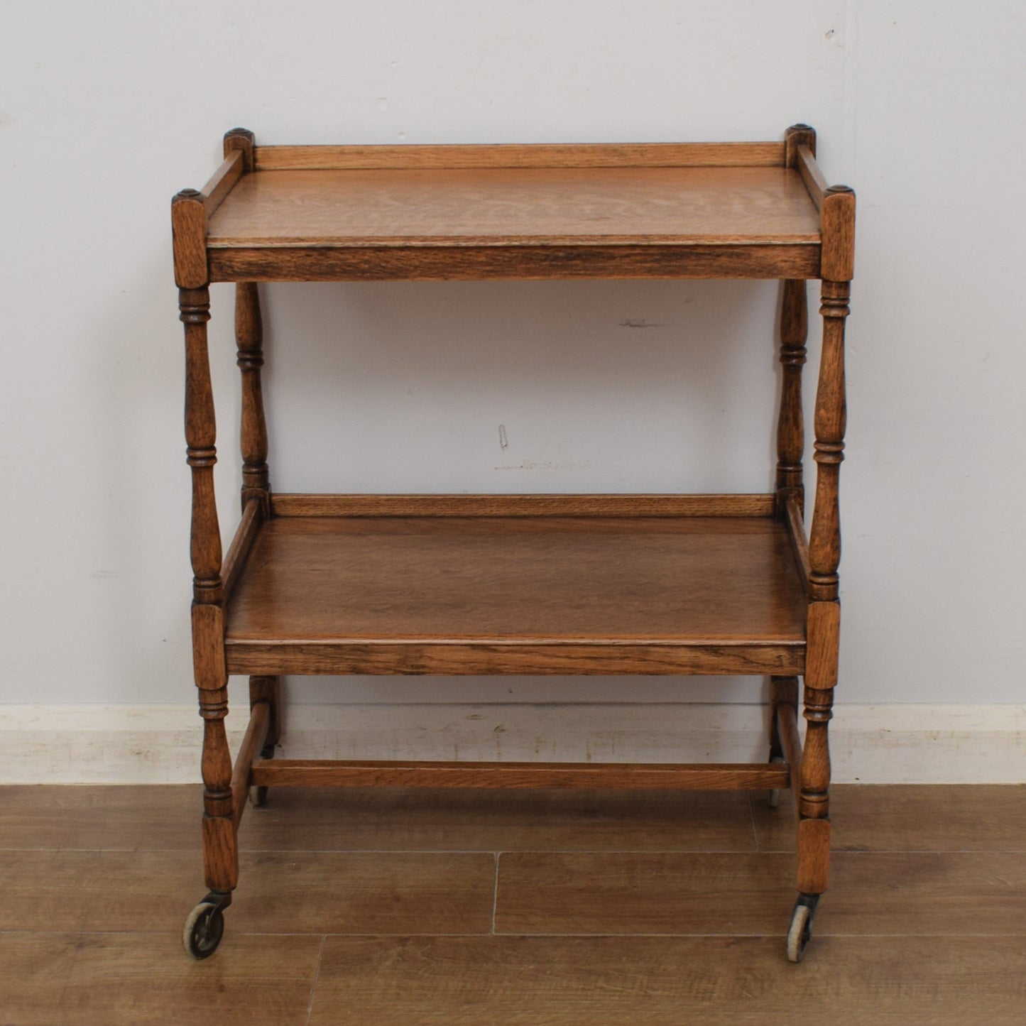 Oak Tea Trolley