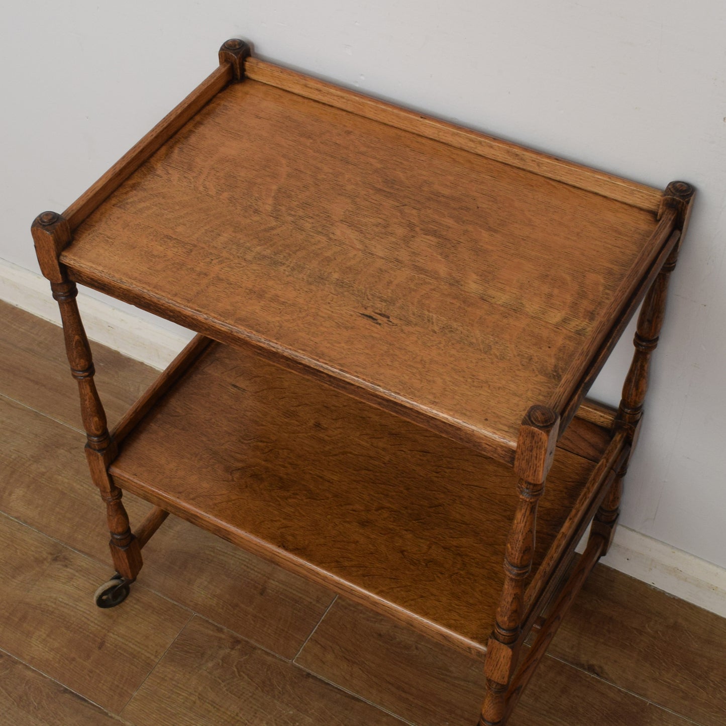 Oak Tea Trolley