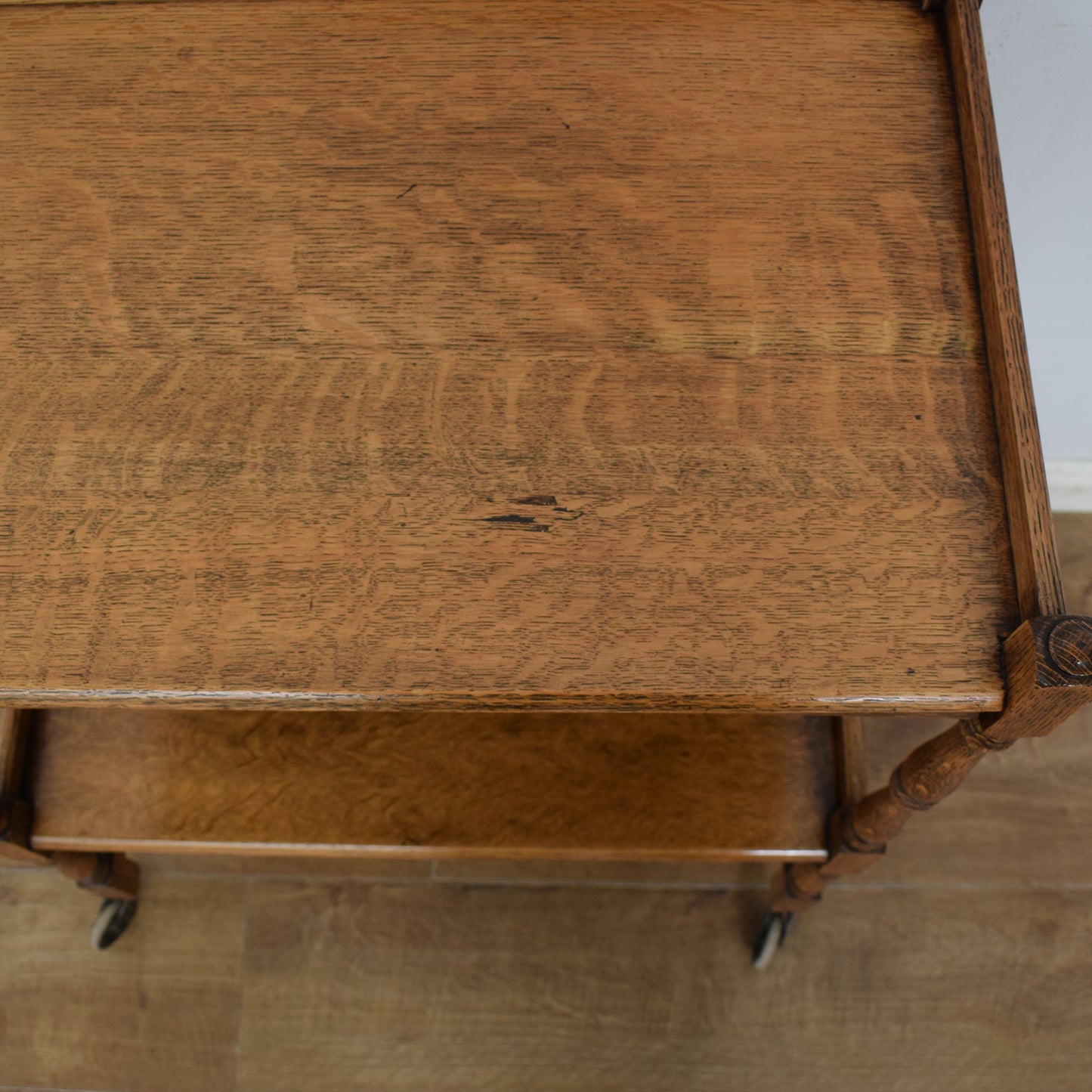 Oak Tea Trolley