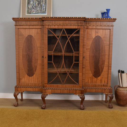 Glazed Mahogany Display Bookcase