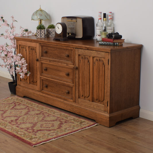 Restored Oak Sideboard