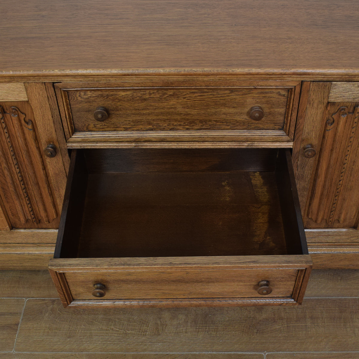 Restored Oak Sideboard
