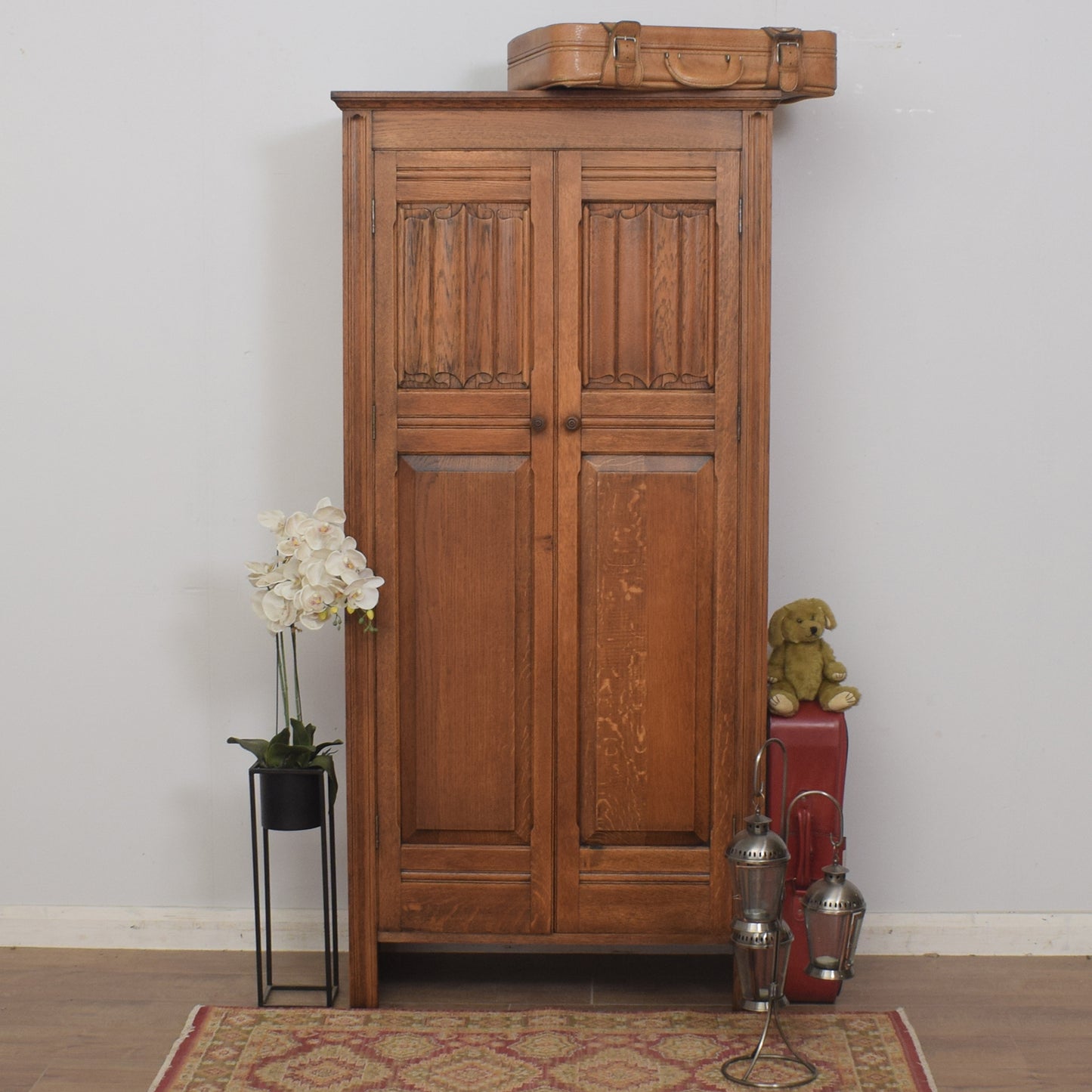 Restored Oak Hallrobe