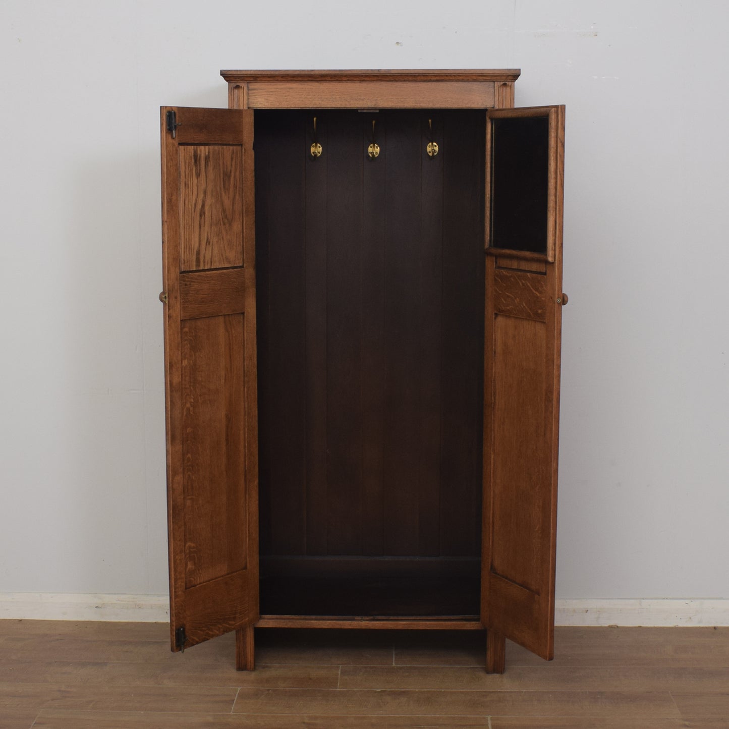 Restored Oak Hallrobe