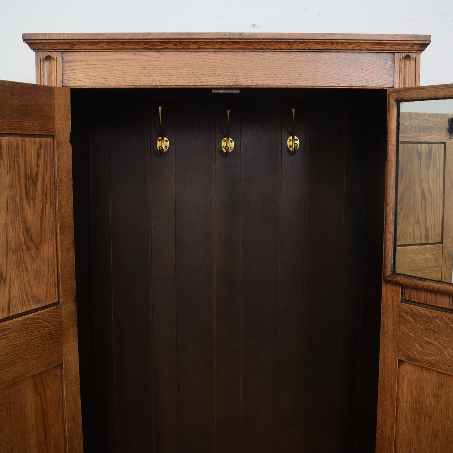 Restored Oak Hallrobe
