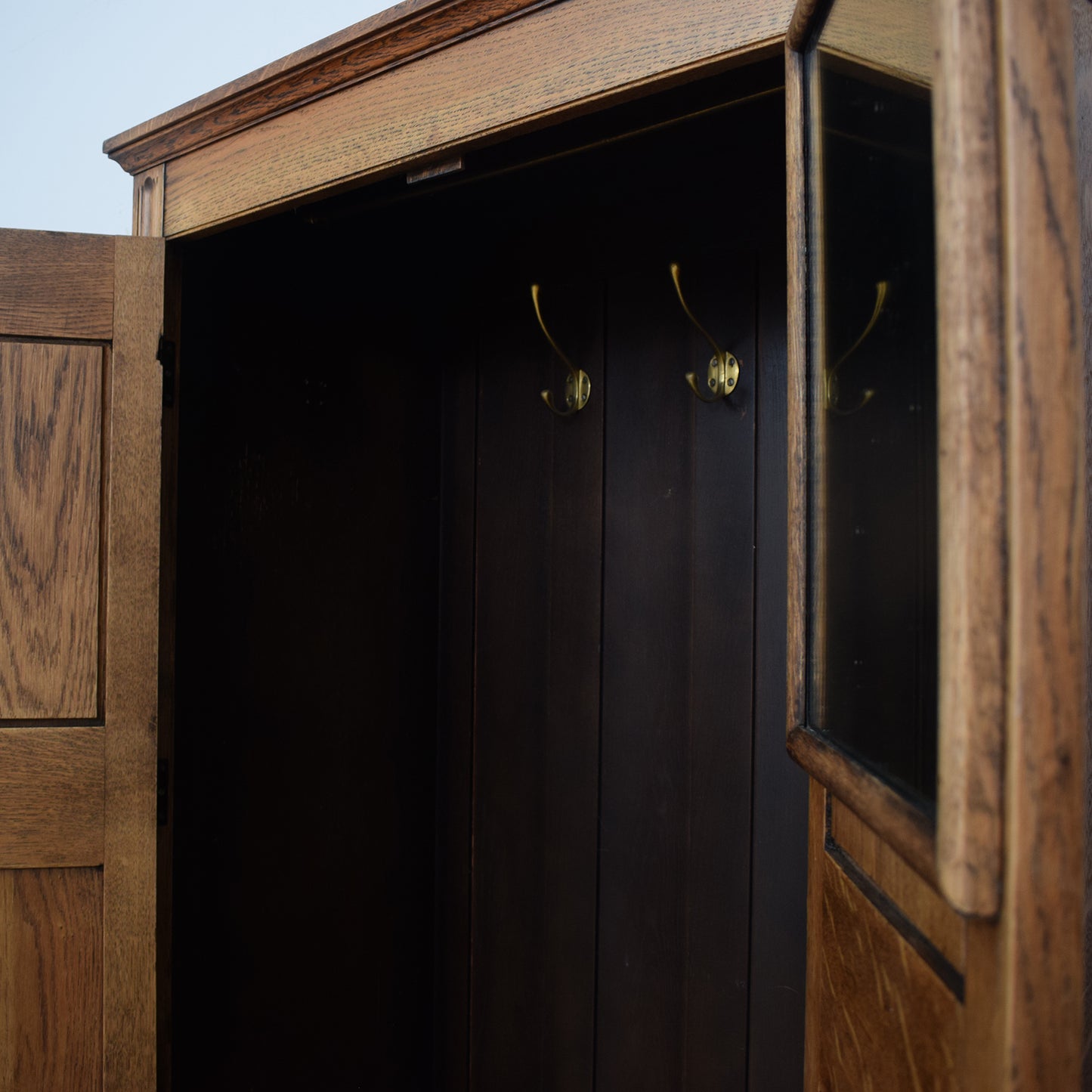 Restored Oak Hallrobe