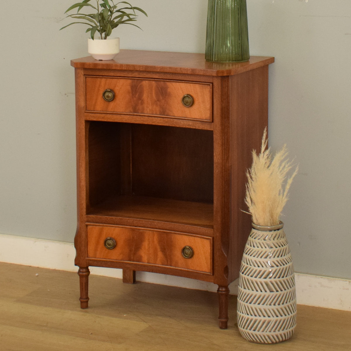 Restored Walnut Bedside