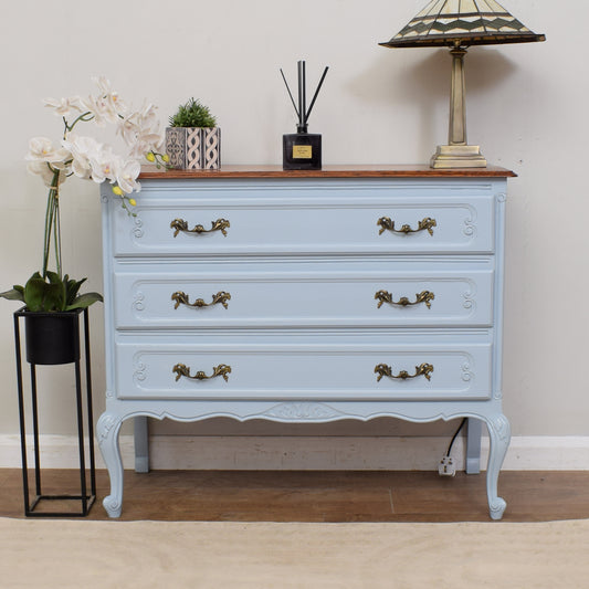 Painted French Chest Of Drawers