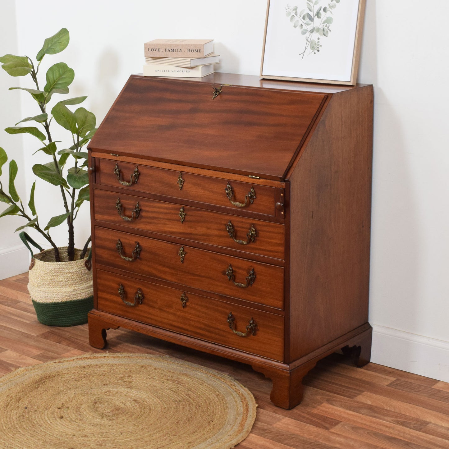 Restored Mahogany Bureau