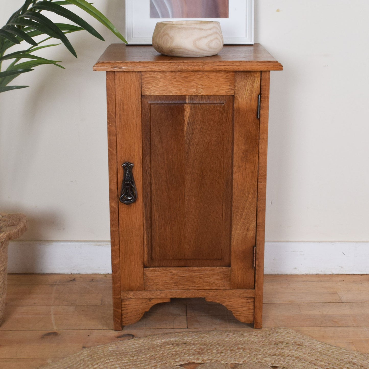 Restored Oak Bedside