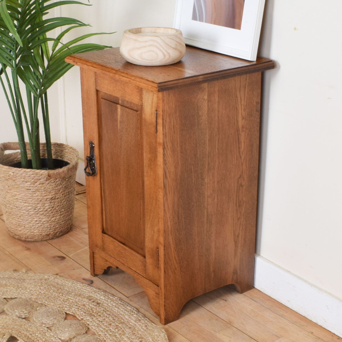 Restored Oak Bedside