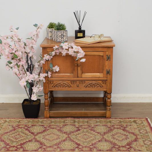 Restored Oak Side Cabinet
