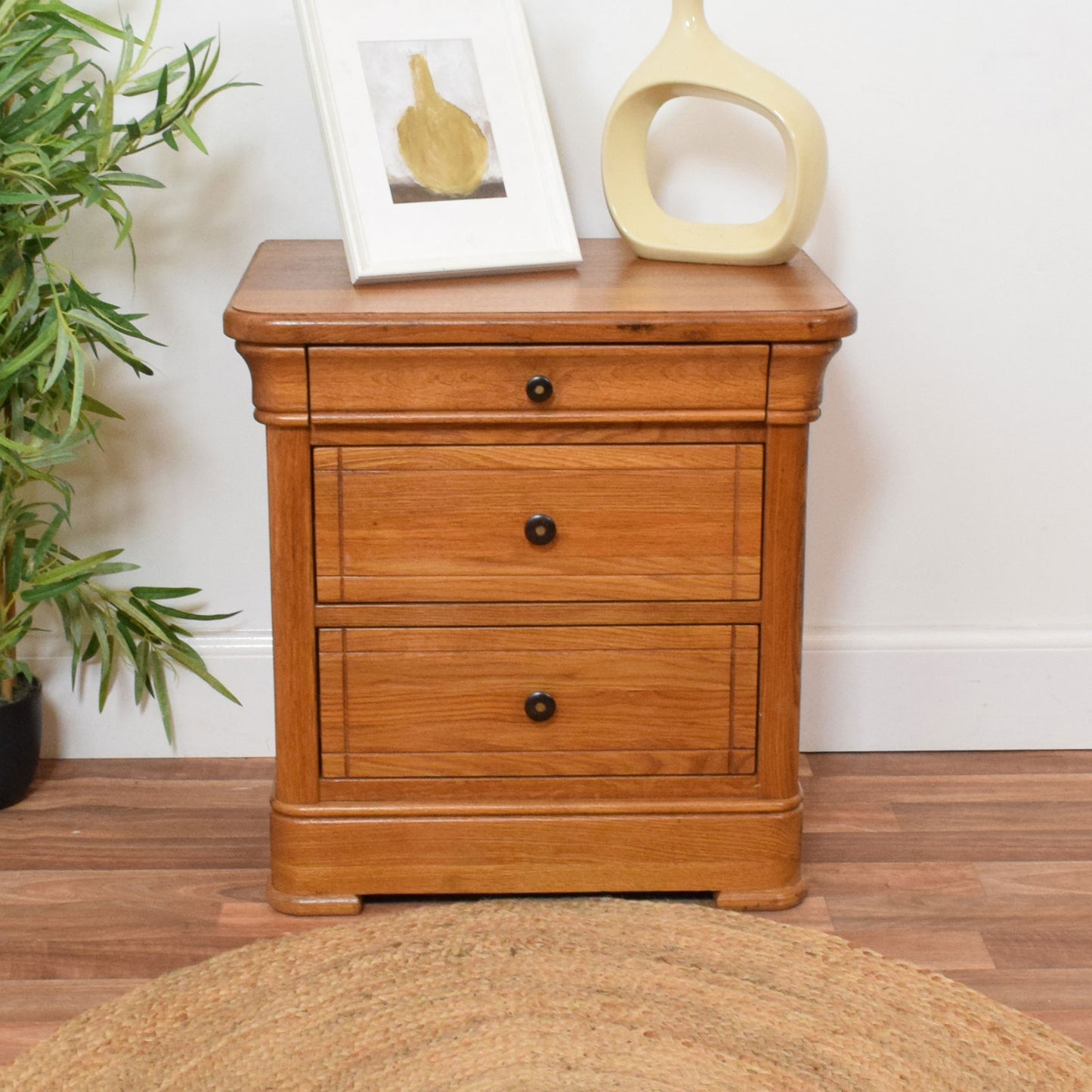 Restored Oak Bedside