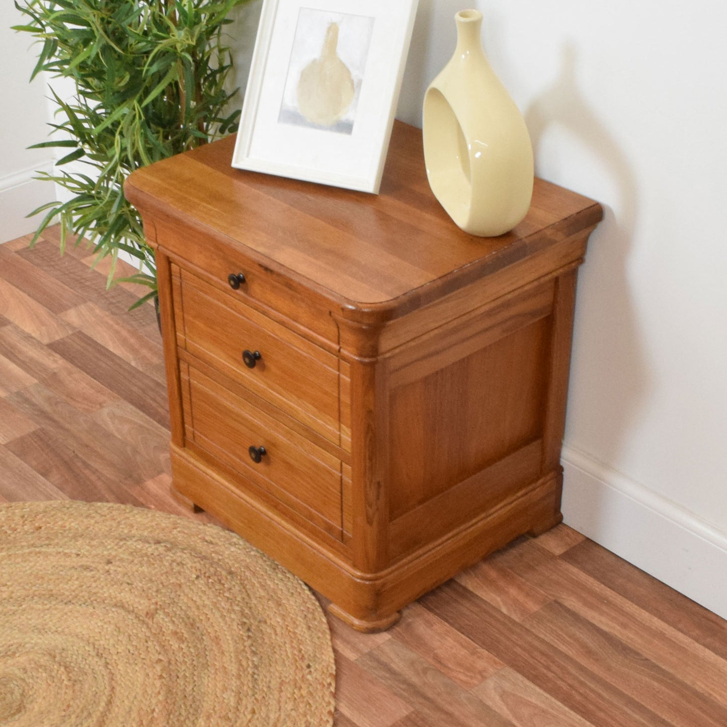 Restored Oak Bedside