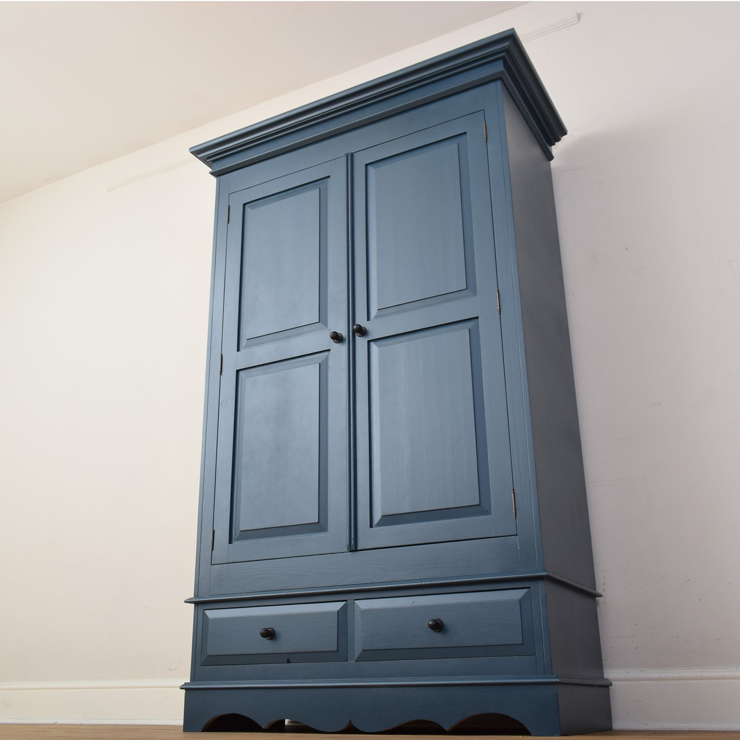 Painted Pine Wardrobe