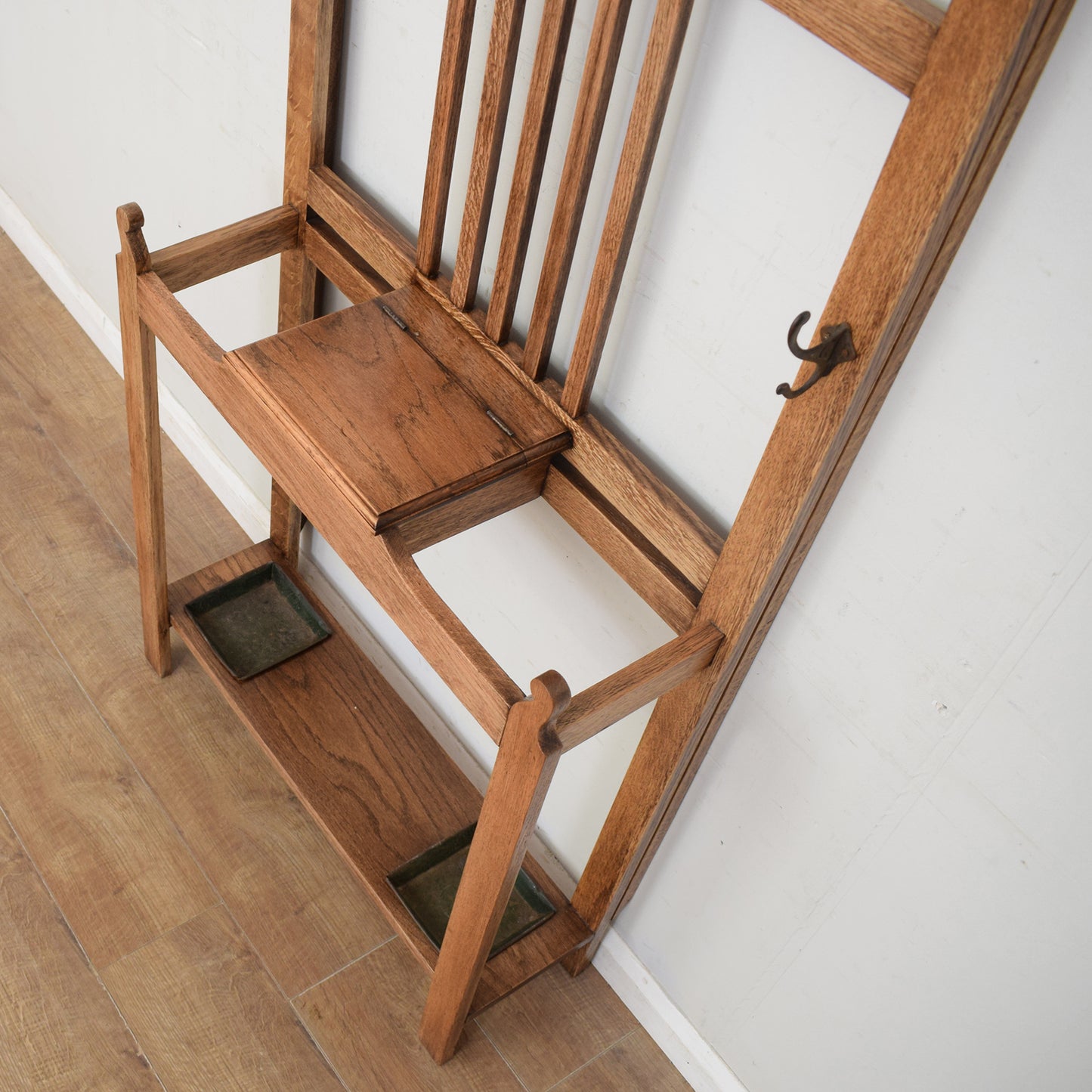 Restored Oak Hallstand