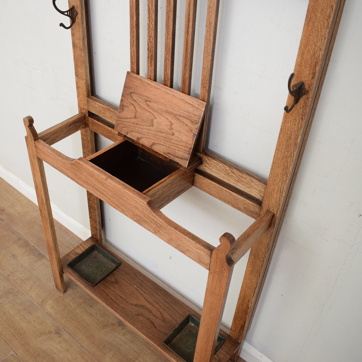 Restored Oak Hallstand