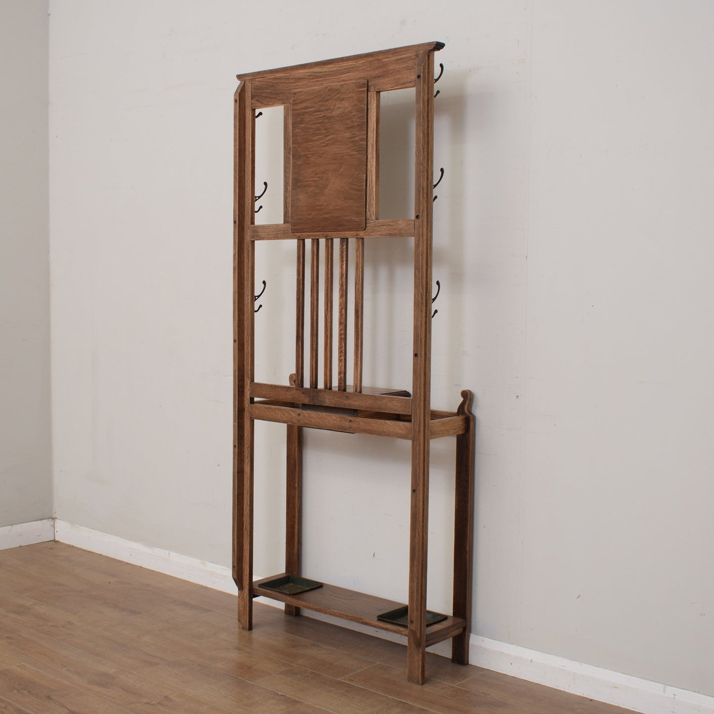 Restored Oak Hallstand